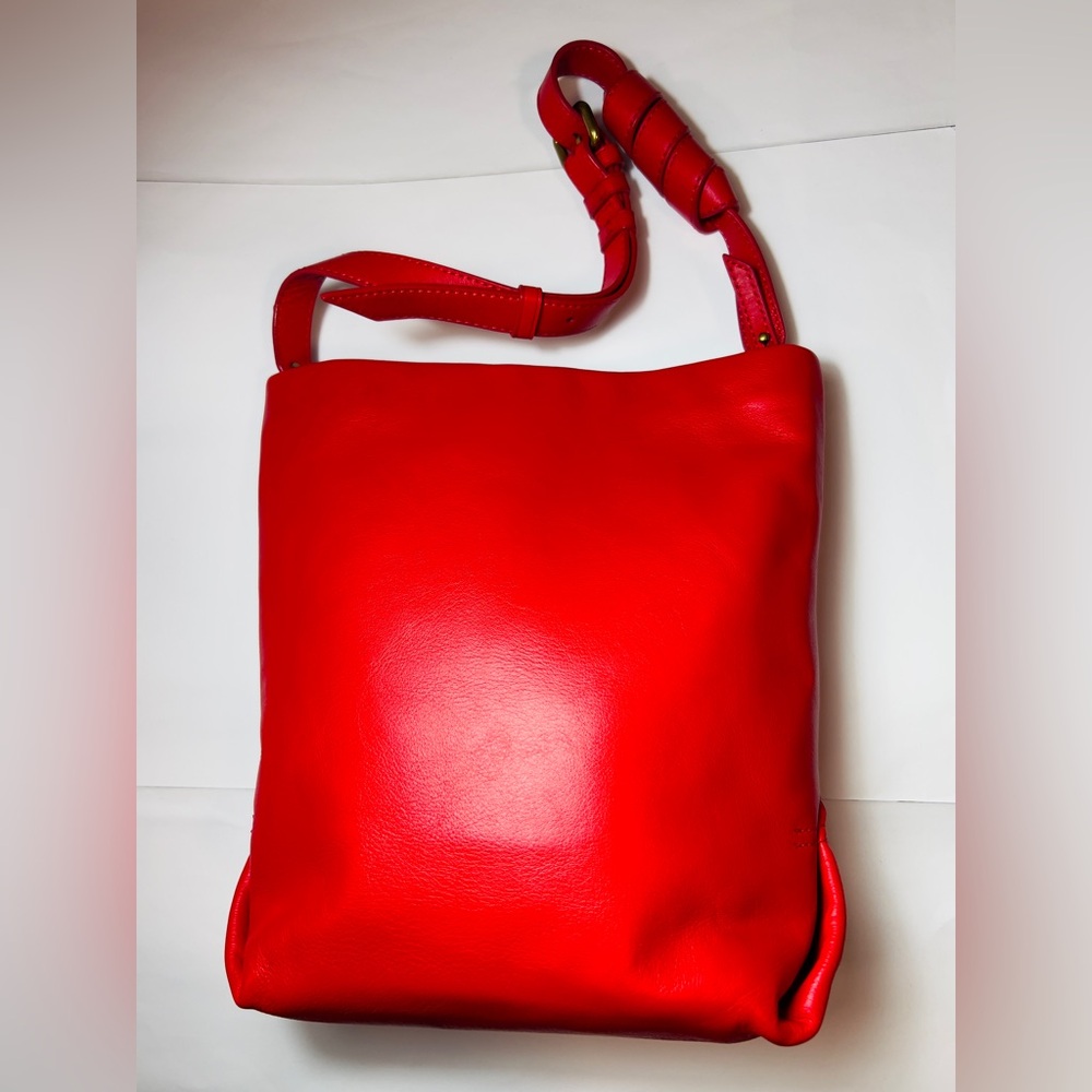 J. Crew Bucket leather handbag LOT - Picture 8 of 11